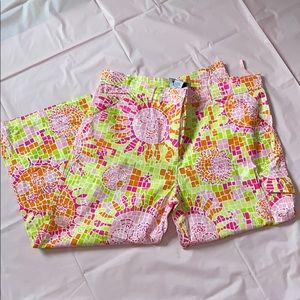 Sun tile print crops